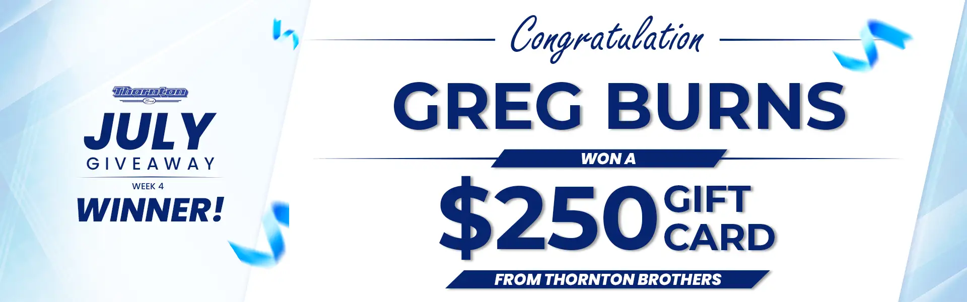 Thornton Brothers Banner